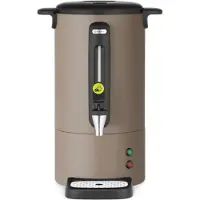 Hendi Percolator - roestvrij staal - non-drip kraan - 7L - taupe