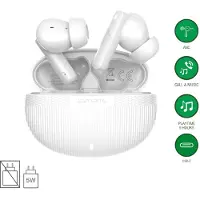 4smarts Draadloze hoofdtelefoon SkyBuds Pro ANC, wit
