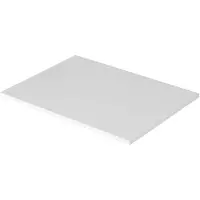 Bogart Nicole badkamerwerkblad 60 cm - modern mat wit MDF met ABS-rand | Kleur: Mat wit