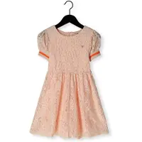 Nono midi jurk lichtroze Meisjes Polyester Ronde hals Meerkleurig - maat 116