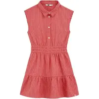 We fashion Jurk rosa / rood