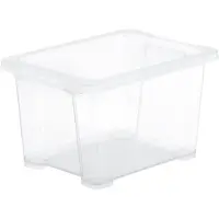 Rotho CORE Basic opbergbox - set van 4 - stapelbaar - 15 ltr
