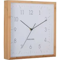 Karlsson Neat Cuadrado Wandklok | 29.2x29.2x4.5cm | Wit