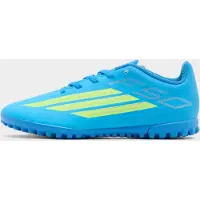Adidas Sportschoen 'F50 Club' azuur / neonblauw / neongeel / zilver