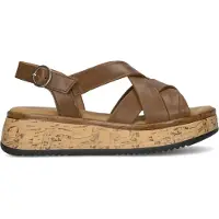 Gabor Dames Sandalen 823.1 - Camel - Maat 43