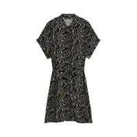 Vero Moda Blousejurk 'VMEASY JOY' zwart / wit