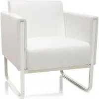 Hjh OFFICE ARUBA | 1-Zits - Lounge bank / sofa Wit