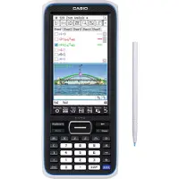 Casio FX-CP400 Grafische rekenmachine Zwart Aantal displayposities: 25 werkt op batterijen (b x h x d) 89 x 21.1 x 206 mm
