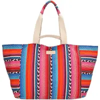 Fabrizio Zebra Trends Strandtas Richelle Multi Fuchsia