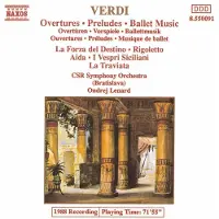 OUTHERE Czecho-Slovak Radio Symphony Orchestra - Verdi: Overtures | Preludes | Ballet Music (CD)