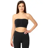 Merry Style Dames Pads Bandeau Top – Zwart – L/XL - MS-HS-06-161