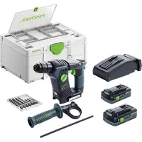 Festool BHC 18 HPC 4,0 I-Plus SDS-Plus-Accu-boorhamer 18 V 4 Ah Li-ion Incl. accu