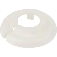 Kirchhoff PP Radiator Rozet - Wit, 15 x 10 mm - Voor 1/4" (10x)