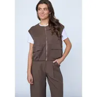 Sisters point Garwin-ve3 - Dames Gilet - Teak - Maat XL