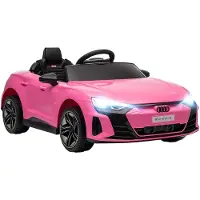 HOMCOM Electric Ride-on Car Kunststoff, Metall 103L x 58B x 41H cm Rosa