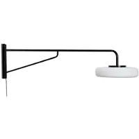 Hubsch Sway wandlamp zwart