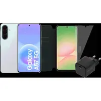 Samsung Galaxy A57 128GB Lichtblauw 5G + Compleet Accessoirepakket