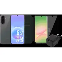 Samsung Galaxy A57 256GB Grijs 5G + Compleet Accessoirepakket