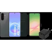 Samsung Galaxy A57 128GB Grijs 5G Enterprise Edition + Basis Accessoirepakket