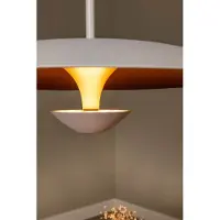 Lucide Design hanglamp Kenneth wit Ø 40cm