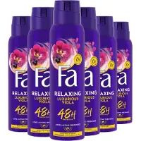 Fa Luxurious Moments deodorant spray - 6 x 150 ml - voordeelverpakking