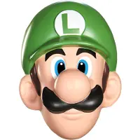 JAKKS Pacific Vegaoo - Luigi masker voor volwassenen