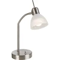 Globo Klassieke Bureaulamp Daytona Nikkel