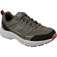 SKECHERS Oak Canyon heren wandelschoenen cat. A groen maat 43