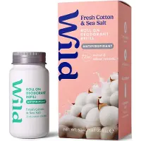 Wild Deodorant Roller Fresh Cotton & Sea Salt Navulling - 50ml