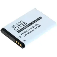 24hShop Akku kompatibel zu Nokia 5140/6020/7260/5320 (BL-5B) Li-Ion