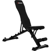 FINNLO Halterbank Force 2.0 | Opvouwbaar | Draagvermogen 200 kg | Verstelbaar