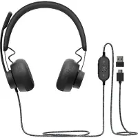 Logitech Zone Wired MS Teams - Graphite