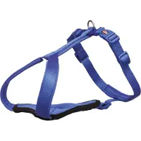 Trixie Premium Y 10 Mm Harness Blauw 30-37 cm