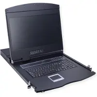 Tripp Lite 19" KVM-switch, 8-poorts, 43 cm (17") TFT (4:3), VGA, USB, toetsenbord indeling Zwitsers (CH)