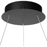 Lucide VIDAL - Hanglamp - Ø 58 cm - LED Dimbaar - 1x48W 2700K - Zwart
