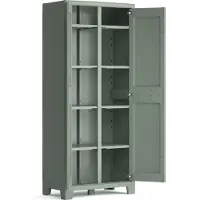 Keter Planet - Multispace opbergkast - 44x80x182cm - Licht grijs