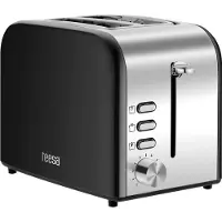 Teesa TSA3300 - Broodrooster, 850 Watt, roestvrijstaal