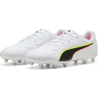 Puma King 20 Play Fg/ag Junior Football Boots Wit EU 38 Kinderen