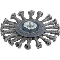 Wolfcraft Draadborstel | Gevlochten | M14 | Ø115 x 15mm | 1 stuk - 2149000