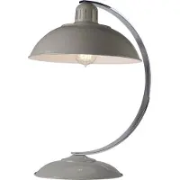 Elstead Lighting LED Tafellamp Franklin | 1X E27 Max 60W | Tarpaulin Grey