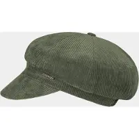 Hatland Yasmin - Corduroy ballonpet - Groen - Assorti - M