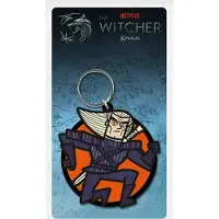 Pyramid Int. Netflix The Witcher Rubberen Sleutelhanger-Geralt (Diversen) Nieuw