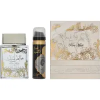 Lattafa Pure Muskus Eau de parfum Voor Heren 100 ml + 50 ml Deo Spray