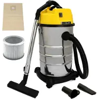 Monster Maxblast industriële nat/droog zuiger - rood - 30l - 1400w
