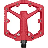 Crankbrothers Stamp 1 Gen 2 - Kleine platte pedalen Rood