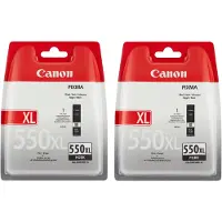 Canon 6431B010 inktcartridge 2 stuk(s) Origineel Zwart