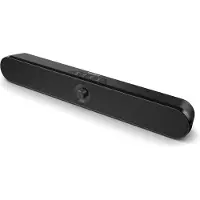 Majority Atlas soundbar - pc soundbar - draagbare Bluetooth soundbar - 8+ batterijduur - USB en AUX connectiviteit - Plug & Play - Zwart