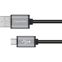 Krüger&Matz KM1235 USB A-naar-micro-USB-kabel, 1 m, Basic