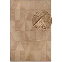 Villeroy & Boch Wollen Vloerkleed Ursule - Bruin 120 x 170 cm