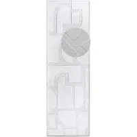 Villeroy & Boch Wollen Vloerkleed Alexis - Crème 80 x 250 cm